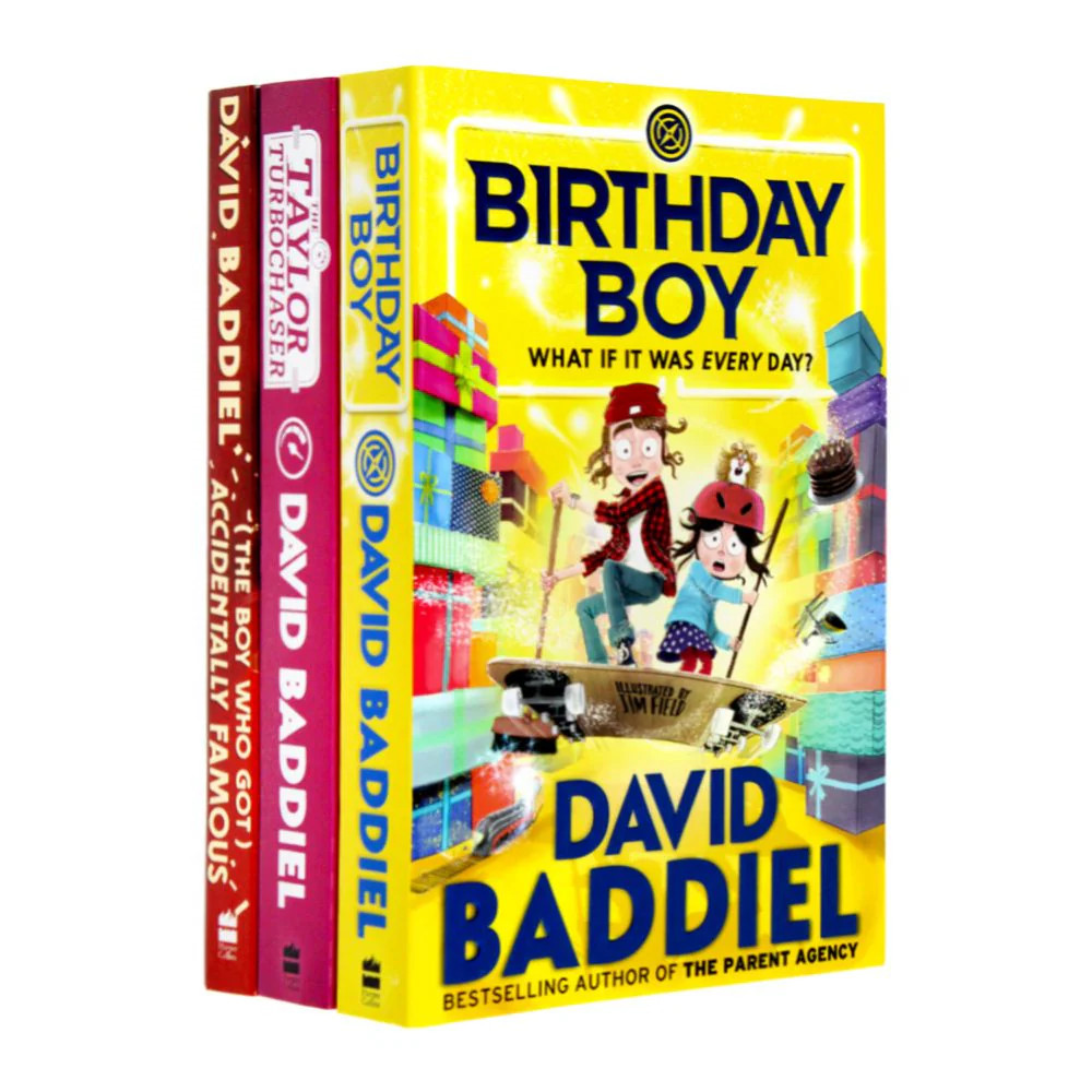 David Baddiel 3-Book Collection Set | Birthday Boy, The Taylor T | David Baddiel