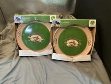 RD Enterprises John Deere Melamine 8” Salad Plate Set Of 4 New In Box (2 Boxes)