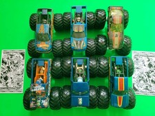 Lot of 6 BIGFOOT Beat That Team Hot Wheels Monster Jam Trucks 1:64 Diecast HWMJ