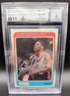 Dennis Rodman 1988 Fleer Rookie Beautiful Silver Auto HOF BGS 8.5 nice centering