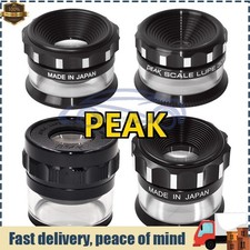 PEAK 10X 15X 20X 30X Scale Loupe Portable Magnifier with Standard Scale