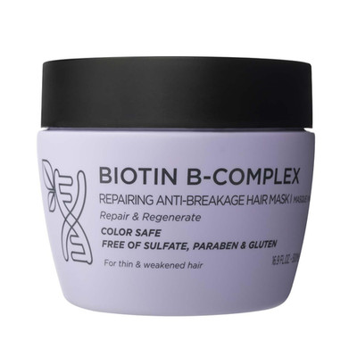 Luseta Biotin B-Complex Hair Mask for Hair Growth & Strengthener 16.9 Oz Deep Co