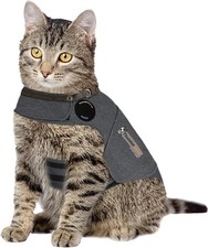 ThunderShirt Anxiety Cat Jacket - Gray, Large T02-HGL