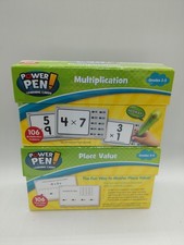 Power Pen Learning Cards, Multiplication And Place Value Grades 2 - 4