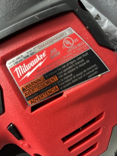 NEW Milwaukee M12 Cordless High Performance Jig Saw 2445-20 TOOL ONLY - Picture 4 of 4