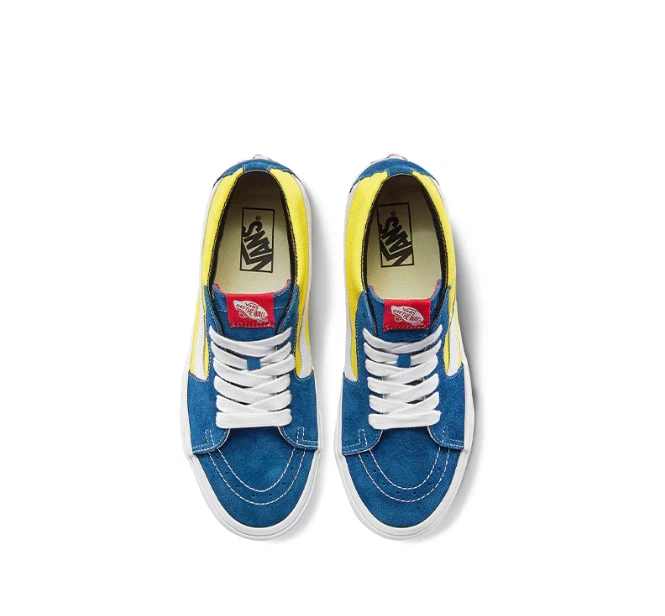 VANS Sk8 Mid Herren Halbschuh Men Sneaker Retro Skate Sailor Blue EU 46 UK 11 - Bild 3 von 4