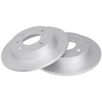 2 Bremsscheiben Voll Ø 258 Mm 10 Mm A.B.S. FüR U.A. Nissan Primera