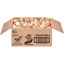 180 Pack Coffee Mate Hazelnut Single Serve Li...