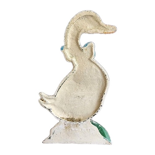 Vintage Cast Iron Door Stop Duck Rustic/ Country Farm Decor Collectable, Retro - Picture 2 of 4