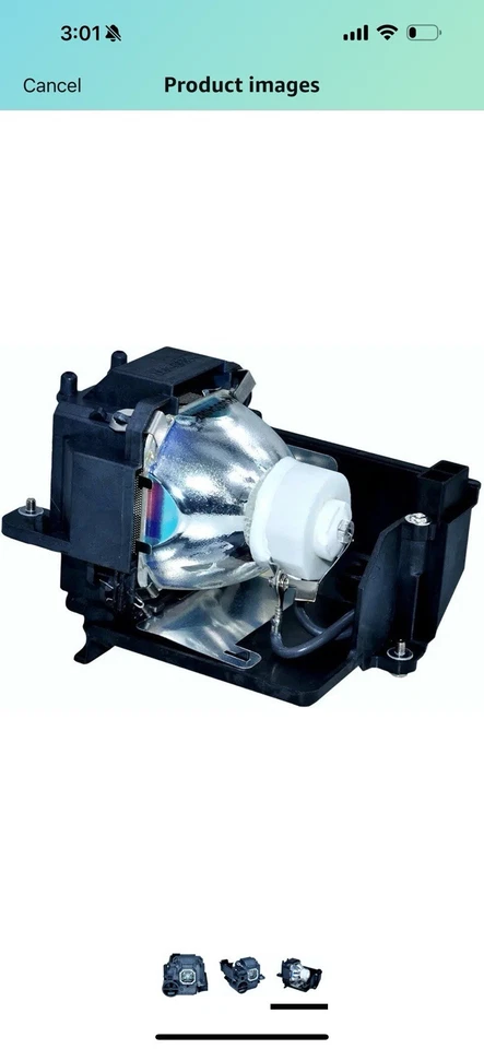 NP32LP Bombilla de lámpara de repuesto con carcasa para NEC UM301W UM301X UM301Wi UM301Xi Foto 3 de 3