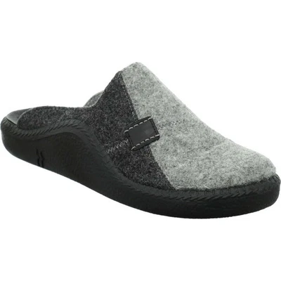 Westland Pantolette MONACO 302 Grau Filz Hausschuh Pantoffel Schlappen Slipper