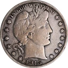 1915-S Barber Half Dollar
