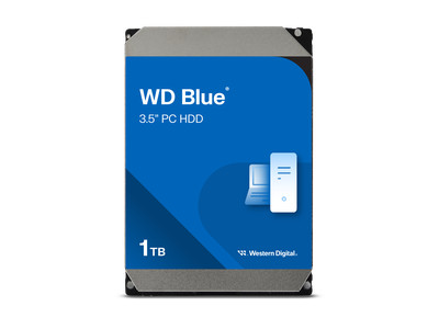 WD Blue 1TB Desktop Hard Disk Drive - 7200 RPM SATA 6Gb/s 64MB Cache 3.5 Inch -