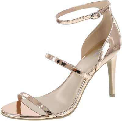 Fioni Rose Gold Heels Payless Fioni Women's Jisele Silver Or Rose