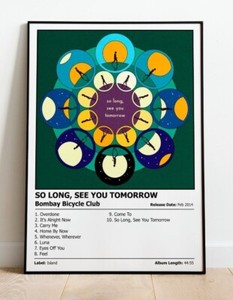 Bombay Bicycle Club Poster | eBay UK