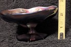 Fenton Rare Blackberry Royal Blue Miniature Stemmed Plate 2 1/2" T x 4 1/2" W — photo 6