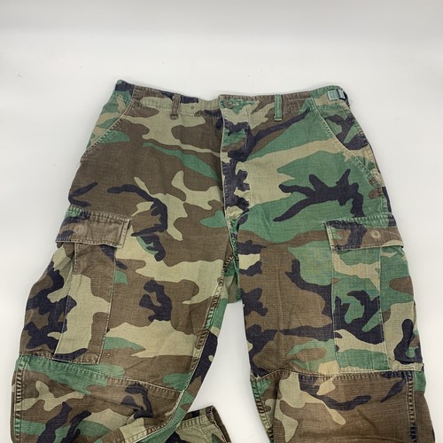 Conjunto de Camuflaje Bosque del Ejército de los Estados Unidos de Colección con Parches OG - Sm. Camisa Med. Pantalones - Imagen 12 de 21