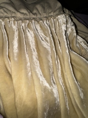 $ 1595 L Donna Karan schwarz Kollektion Label Seide Elasthan Überzieher elastischer Rock