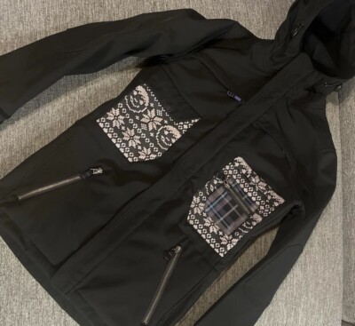 Women’s NEFF Ski Snowboarding Winter Jacket Black Sz Large Softshell