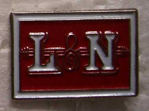 L&N Louisville and Nashville Railroad Logo Hat Pin New Model Train Sign