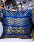 Indian Ethnic Decorations Silk Bohemian Cushion Cover Set of 4 Decorative Patchw — photo 7