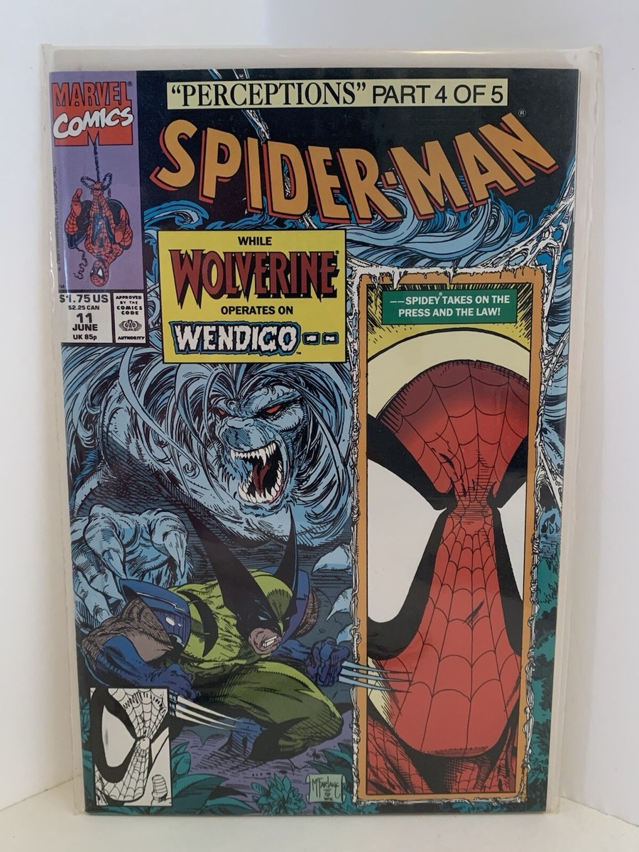 Complete Set Spider-Man Perceptions Parts 1-5 Wolverine 8 9 10 11