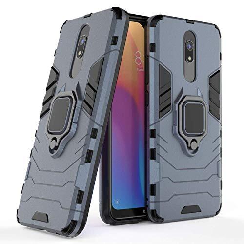 Compatibile con Redmi 8, 8A Cover, Custodia Armor Anello Cavalletto (r4s)