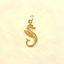 Ciondolo ippocampo mare - Seahorse charm - 9Kt. g. 0,85