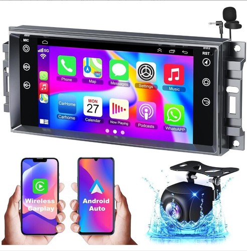 7" Android 10.1 Car Stereo – GPS Navi, CarPlay, FM – For Dodge Ram 1500-3500 2003-2005