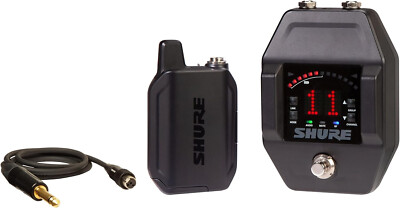 SHURE GLXD16+ Guitar Pedal System with Receiver, Bodypack Transmitter open box