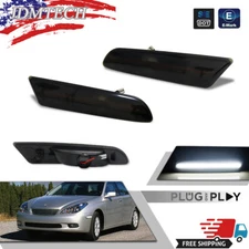 2PC White LED Front Wheel Side Marker Lights For 02-03 Lexus ES300 & 04-06 ES330