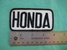 Vintage Honda Dealer Service Parts Uniform Hat Patch