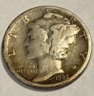 1925 D Mercury Dime Free Shipping NICE VF / XF