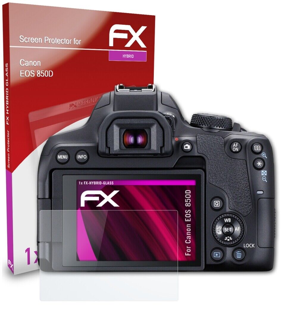 atFoliX Glass Protective Film for EOS Canon New Shipping Free Protector Sale 850D