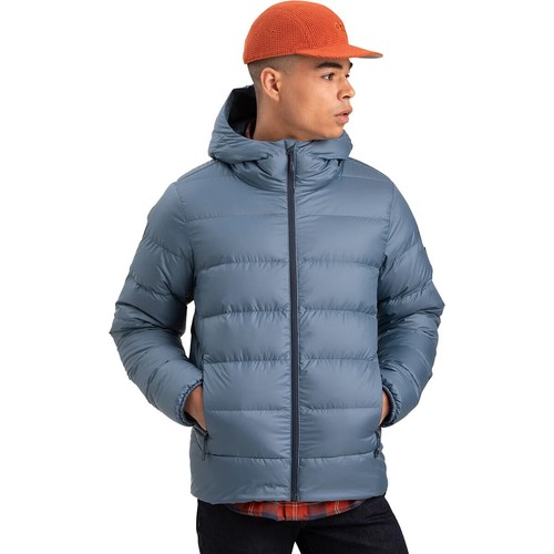 Down Hooded Jacket Nimbus Blue 