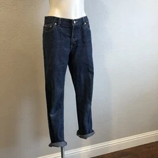 Vibtage Tommy Hilfiger Womens Mom Jeans High Waist Straight Leg 8 G30
