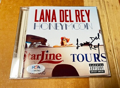 Lana Del Rey Signed Autographed CD Honeymoon PSA/DNA