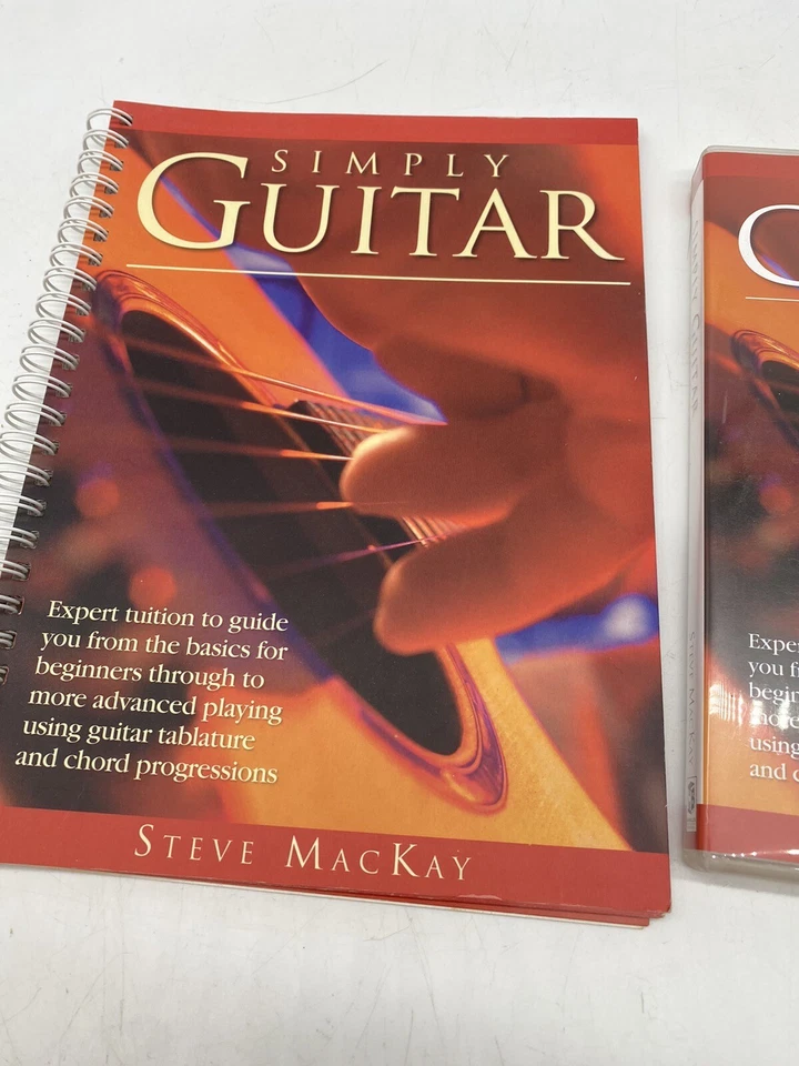 SIMPLY GUITAR BOOK AND DVD By Steve Mackay *Excellent Condition* - Image 2 of 4