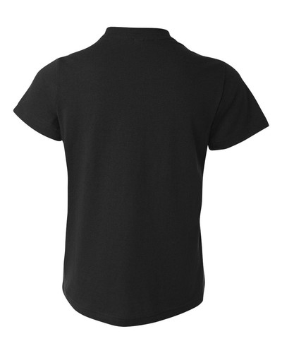 Bella + Canvas 3001Y Black Youth Small Kids Cotton Jersey Tee Boys Girls - Picture 8 of 8