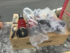 New Lot of 4 Polemotor Coilover Struts Kit 2004-2011 Mazda RX-8 Adjustable