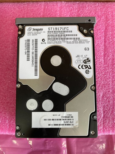 Sun 370-2875 9.1GB 7200 RPM 3.5" FC X6708A Seagate ST19171FC - Picture 2 of 2