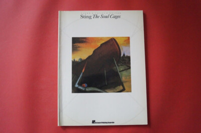 Sting - The Soul Cages . Songbook Notenbuch. Piano Vocal Guitar PVG