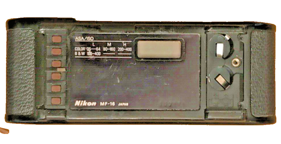 Nikon MF-16 Date Data Back for a Nikon FA , FE2 , FM2 SLR