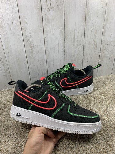 Nike Air Force 1 '07 Premium Worldwide Pack - Black Green Strike 2020 Size  9 | eBay