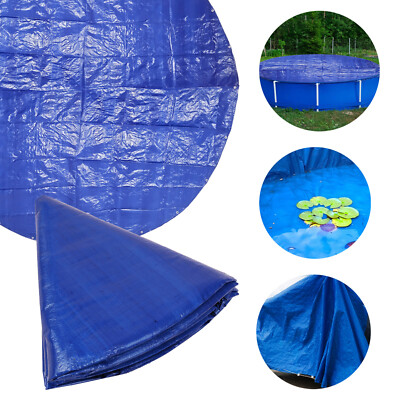 Abdeckplane Gewebeplane Abdeckplane Bauplane Runde Blau Pool Plane Poolabdeckung