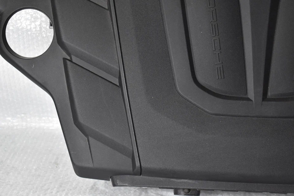 Porsche Cayenne 2019-2023 2,9 L panel de cubierta del motor con filtro de aire caja OEM Foto 3 de 4