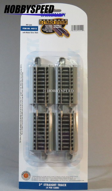 Bachmann E-Z Track (Nickel Silver / Gray Roadbed)