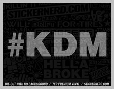 Kdm Sticker - Vinyl Car Decals - Funny Window Decal Tuner Cars Korean Stickers Kdm Sticker - Vinyl Car Decals - Funny Window Decal Tuner Cars Korean Stickers