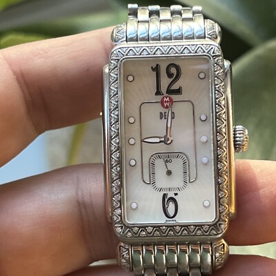 Large Size Michelle Deco 100 Diamond Steel MW06E01 Ladies