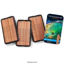 36 Colours PRISMACOLOR Premier Watercolour Pencils in Tin Set Colouring Pencil